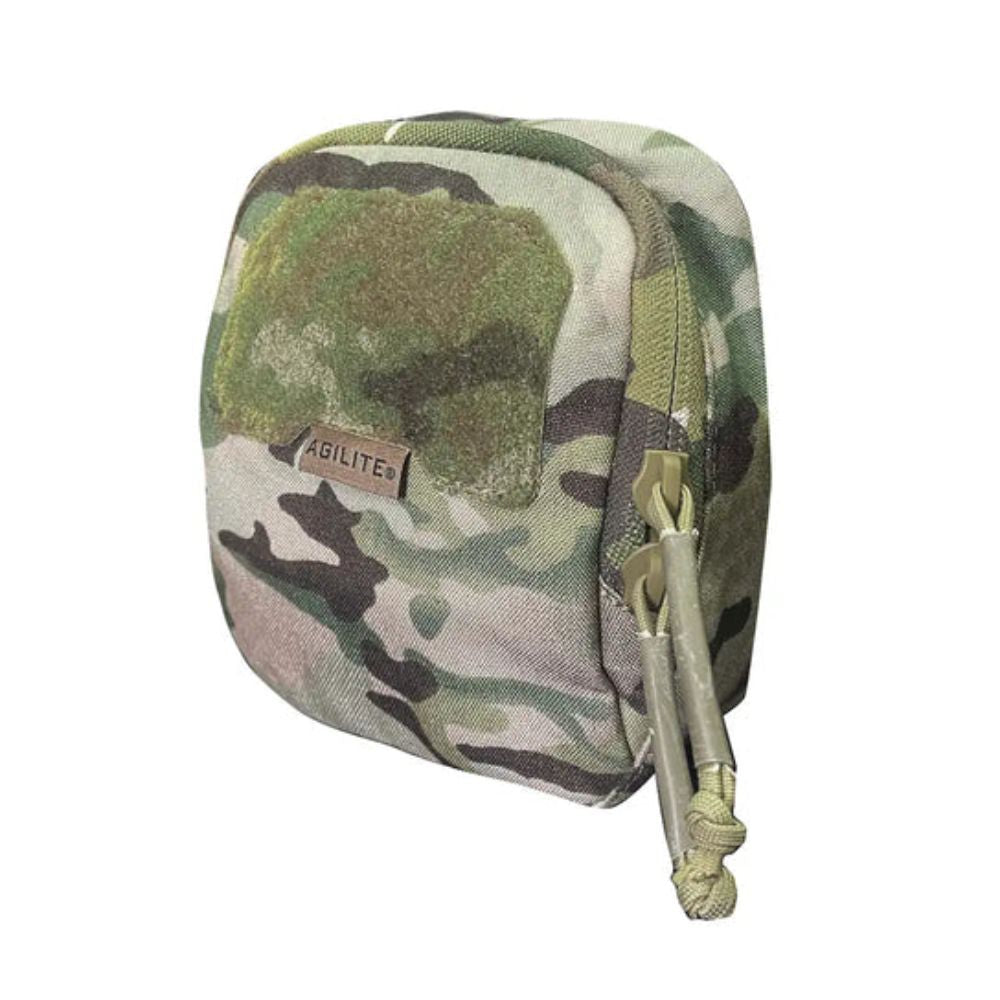 Agilite Tactical General Purpose Pouch - Durable MOLLE Compatible Utility Pouch for Military, Hiking & Outdoor Gear Organization - Perfect for Range Bags, Bug Out Bags & Survival Kits