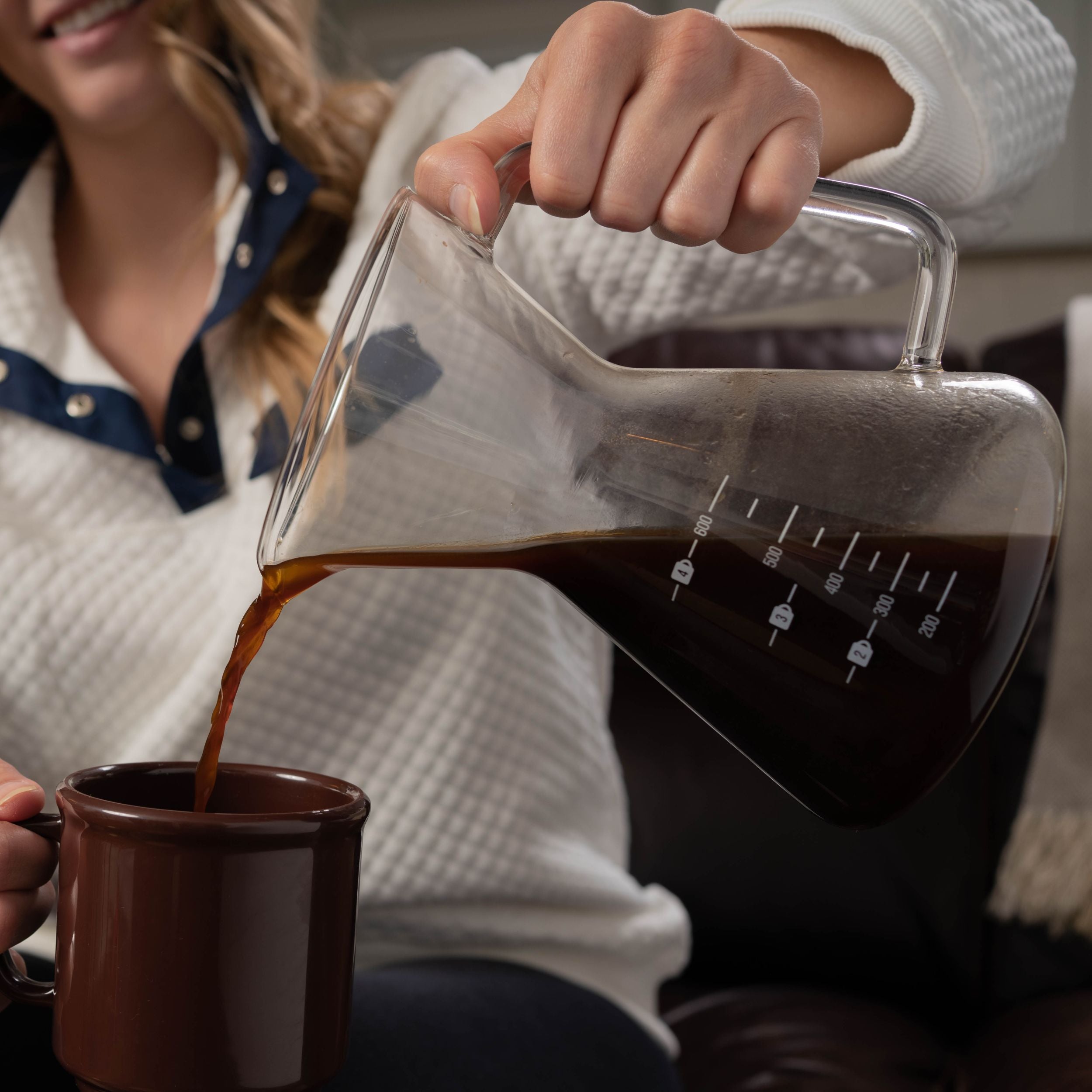 Premium Glass Coffee Carafe - 34oz Insulated Thermal Carafe with Stainless Steel Lid - Perfect for Home, Office, or Restaurants - Keeps Coffee Hot for Hours - Ideal for Serving and Storing Coffee, Tea, or Hot Beverages
