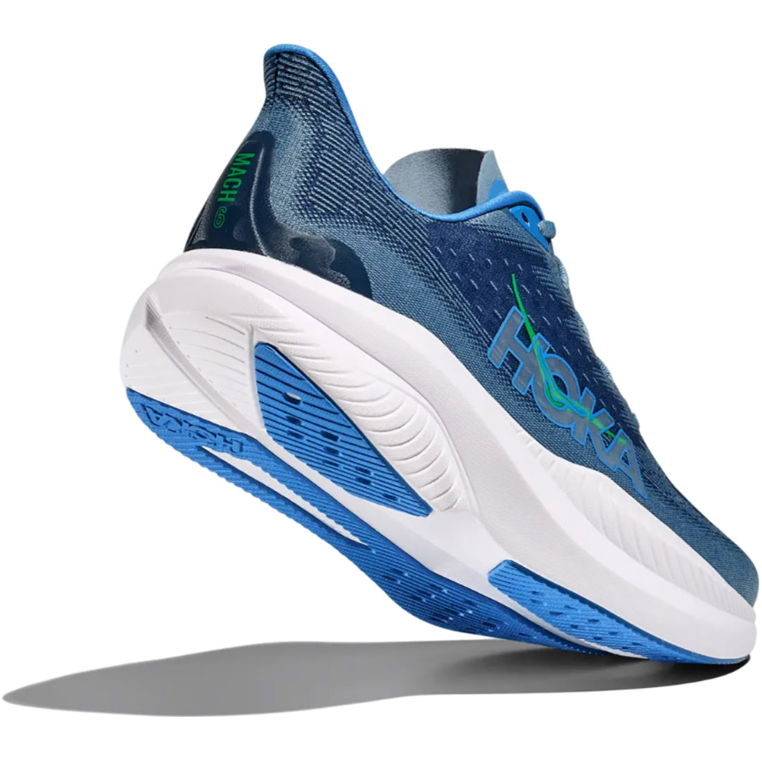 Hoka Mach 6 Downpour Men's Running Shoes - Lightweight Cushioned Trail Runners for Wet Weather & Outdoor Adventures