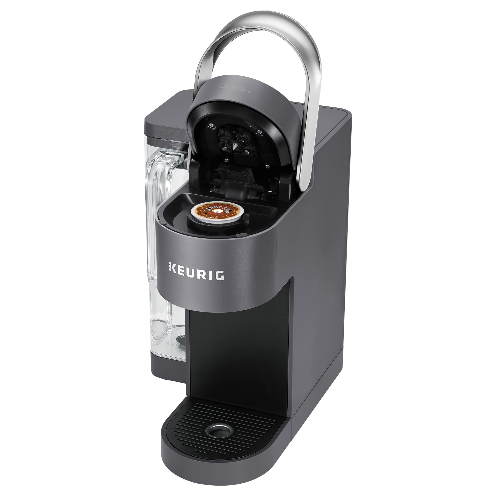 Keurig K-Supreme SMART WiFi Coffee Maker - Single Serve with Alexa Compatibility, 4 Brew Sizes, 66oz Removable Water Reservoir - Perfect for Home, Office & Kitchen Use (Gray)