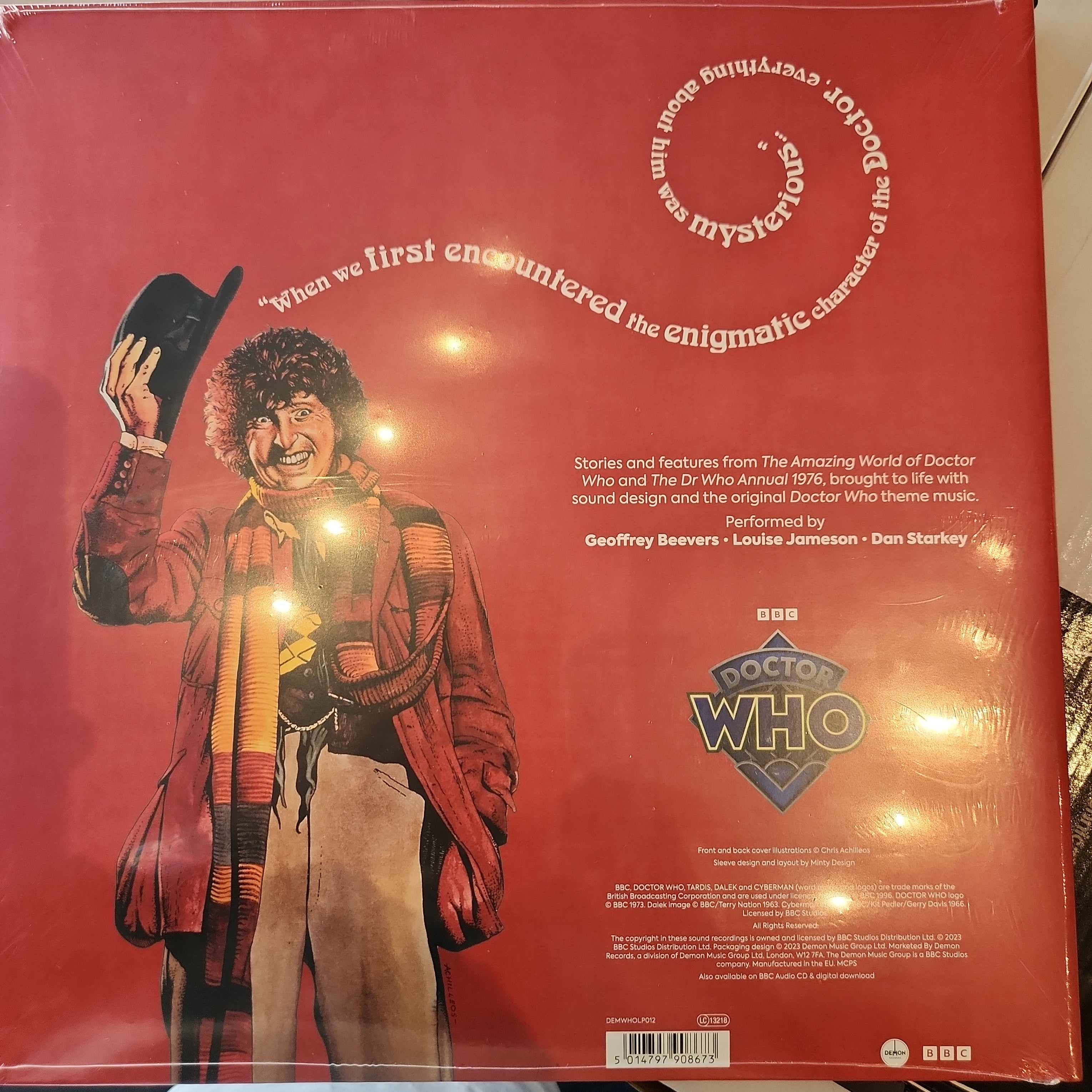Doctor Who: The Amazing World of Doctor Who - Limited Edition RSD Vinyl LP | Collectible Soundtrack for Sci-Fi Fans & Home Decor