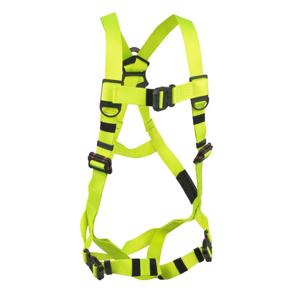 Arc Flash Full Body Harness - DE 1D, DE MB Torso, DE QC Chest & Legs - Industrial Electrical Safety Gear for High Voltage Work