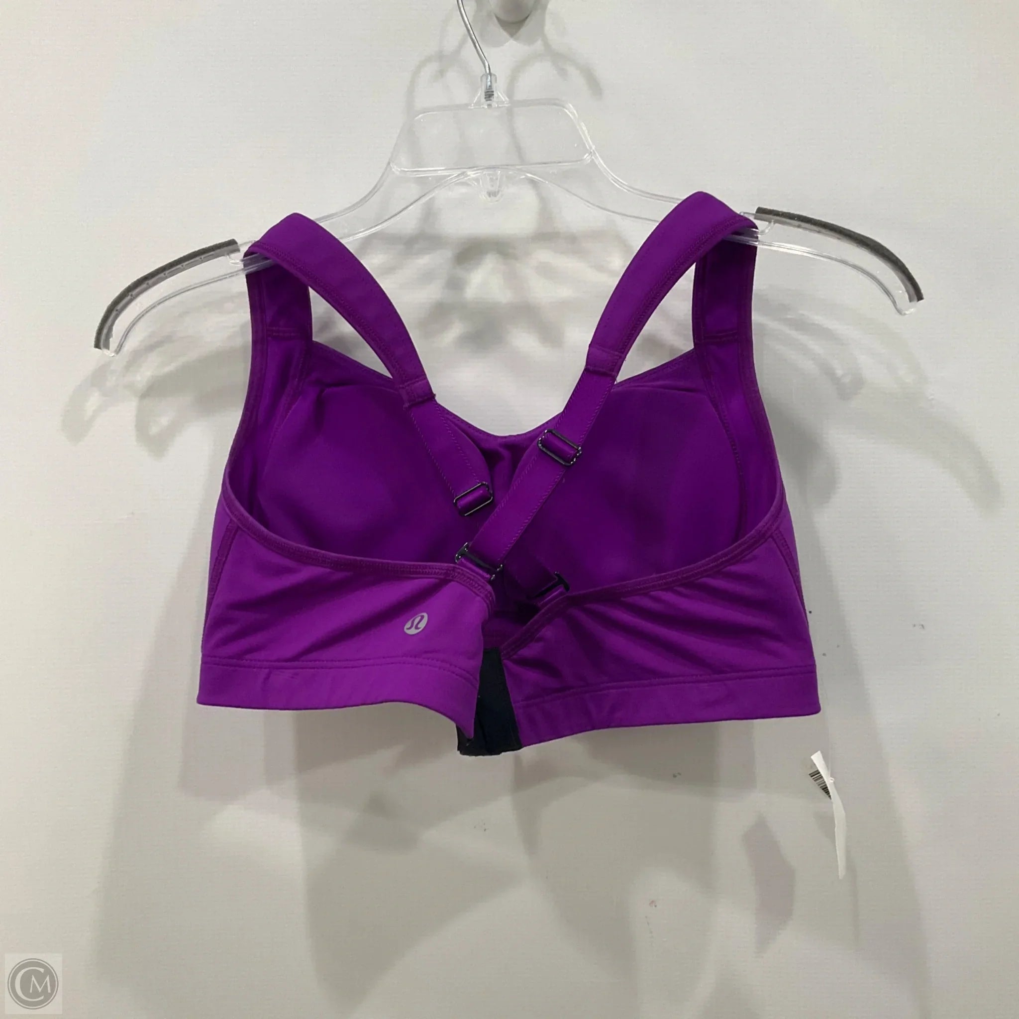 Lululemon Purple Athletic Sports Bra for Women Size 8 - High Support Workout Top for Running, Yoga & Gym