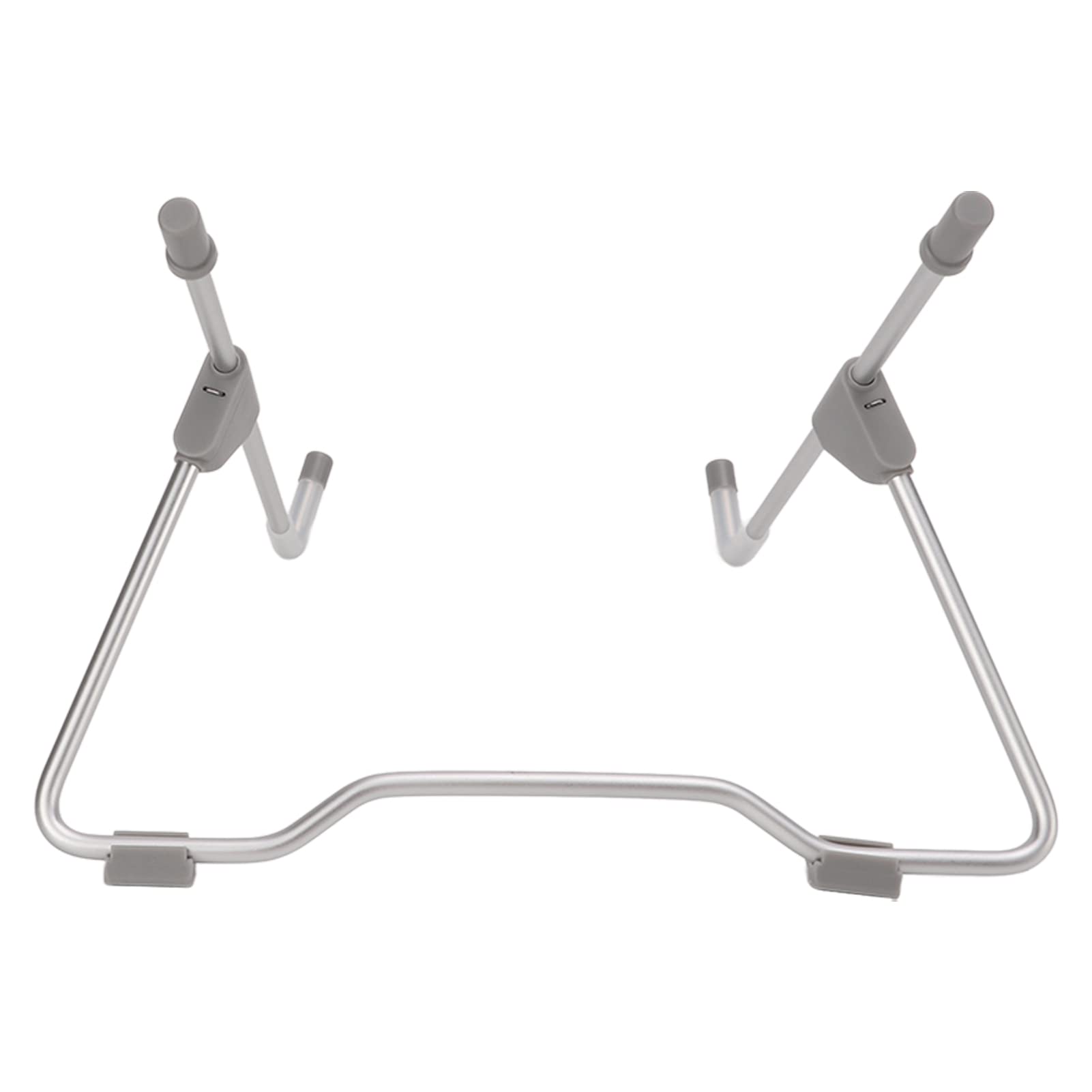 Adjustable Damping Tablet Stand Holder with Heat Dissipation - Foldable Multi-Function Stand for iPad, Laptop & Phone (Silver Gray) - Perfect for Office, Home & Travel Use