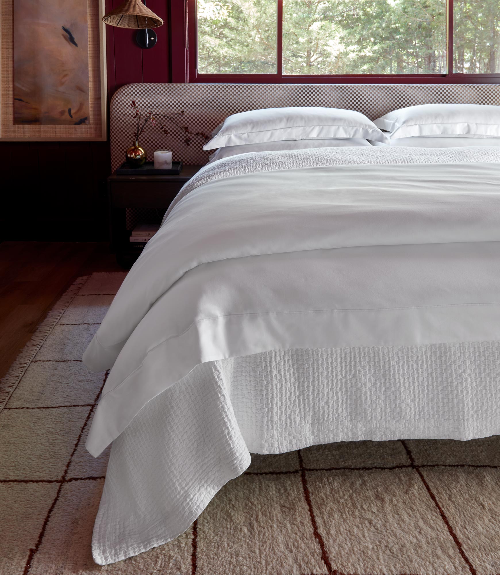 Luxury Soprano Sateen Duvet Cover Set - Soft & Breathable Bedding for All Seasons - Perfect for Master Bedroom, Guest Room & Hotel Decor
