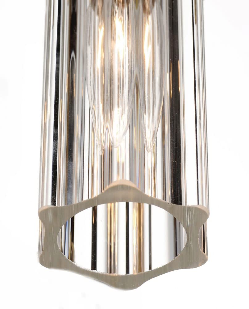 Maxim Flambeau Single Light Pendant - 3 Inch Wide x 26 Inch High - Perfect for Kitchen Island, Dining Room & Entryway Lighting