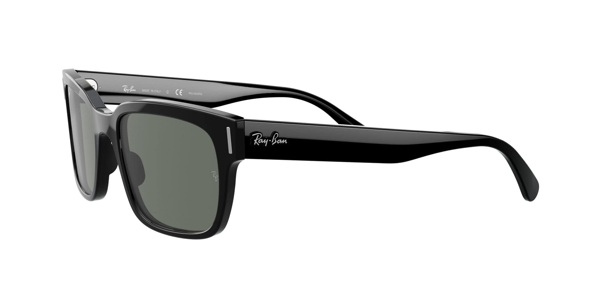 Ray-Ban RB2190 Jeffrey Square Sunglasses for Men – Classic Polarized UV Protection Aviator Style – Perfect for Driving, Travel & Outdoor Activities