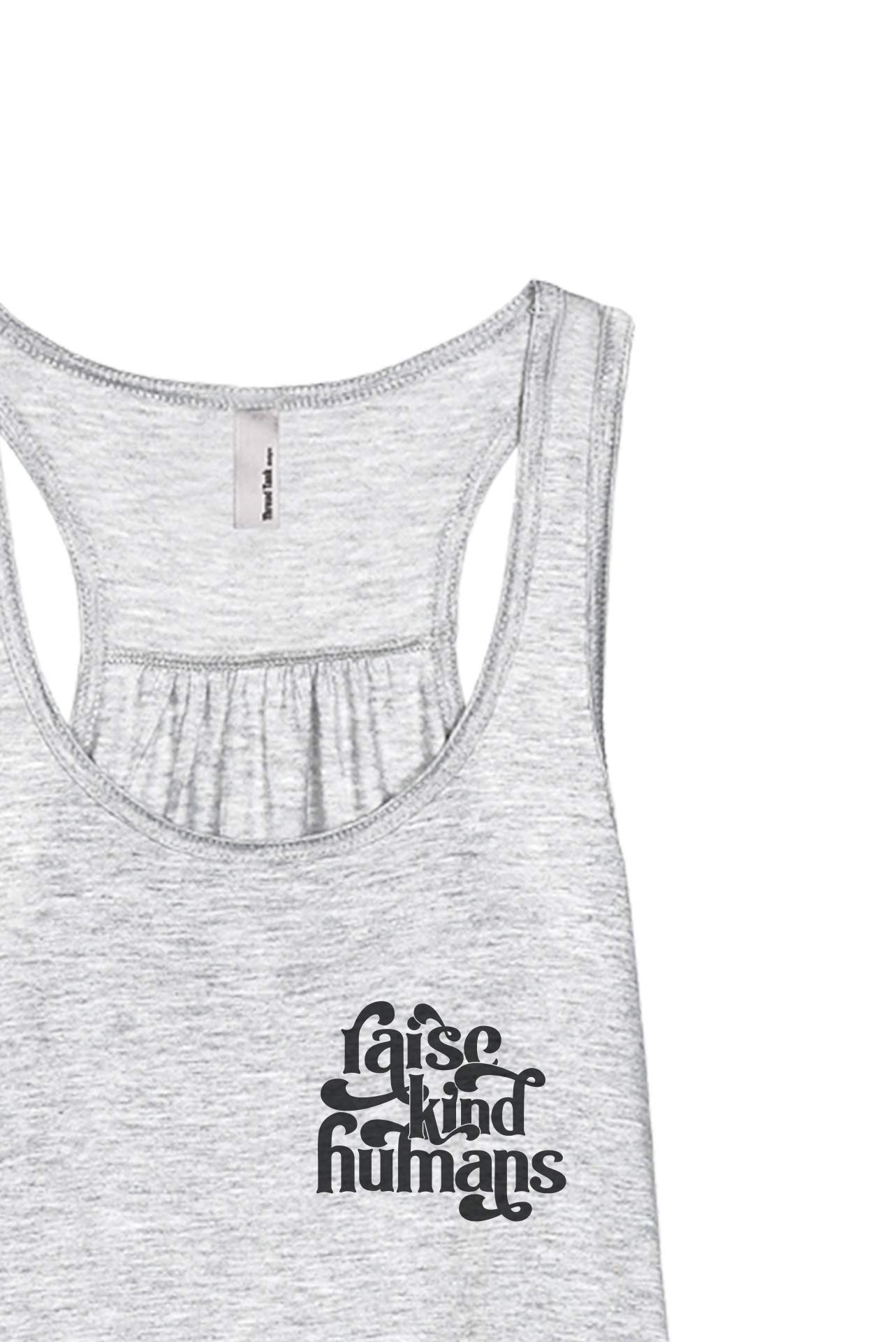 Raise Kind Humans Women's Fashion Sleeveless Flowy Racerback Tank Top - Breathable Summer Workout & Casual Wear