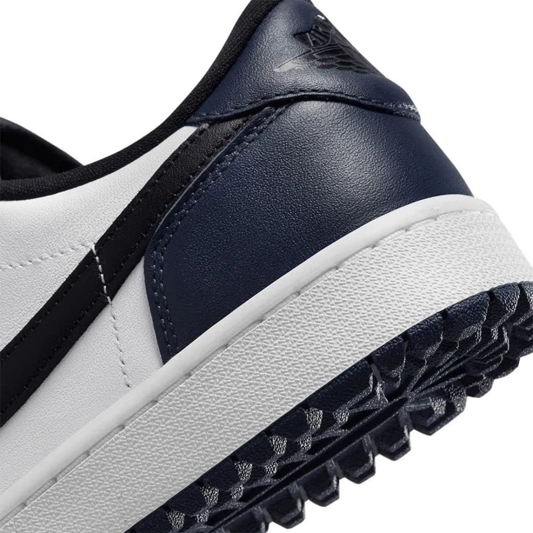 AIR Jordan 1 Low G Golf Shoes for Men - White/Black DD9315-110 | Comfortable Spiked Golf Sneakers for Course & Casual Wear