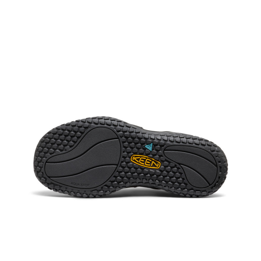 Men's SOLR Comfortable Outdoor Sandals - Black/Gold | Lightweight & Breathable for Hiking, Beach, and Summer Wear
