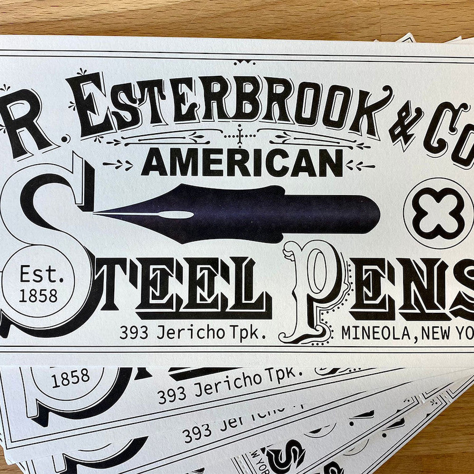 Premium Esterbrook Blotting Paper Set - 50 Sheets for Calligraphy, Fountain Pens & Ink Art - High Absorbency for Clean Writing & Drawing - Perfect for Artists, Writers & Office Use