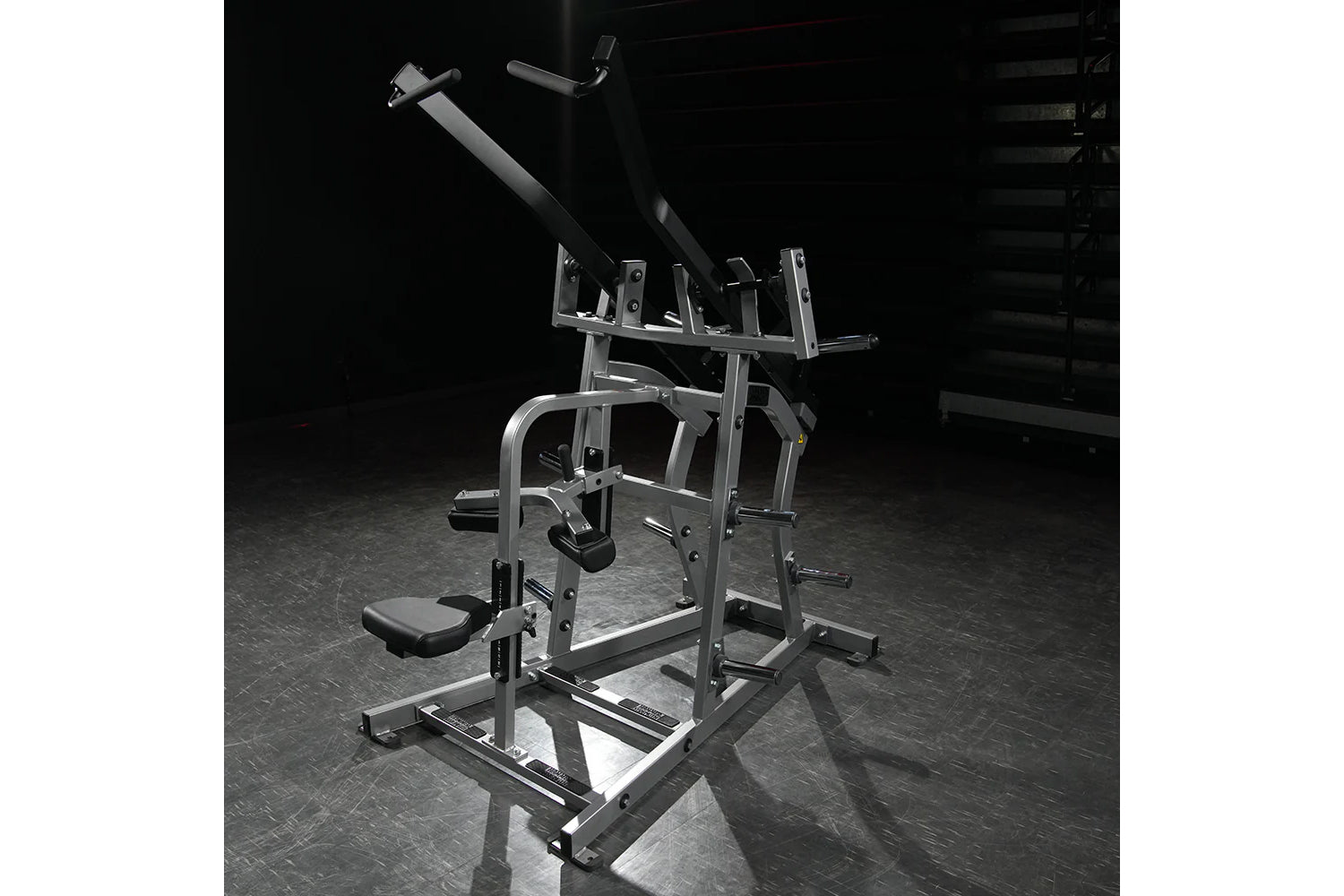 Hammer Strength Plate Loaded Iso-Lateral Wide Pulldown Machine - Professional Gym Equipment for Back Workouts & Strength Training