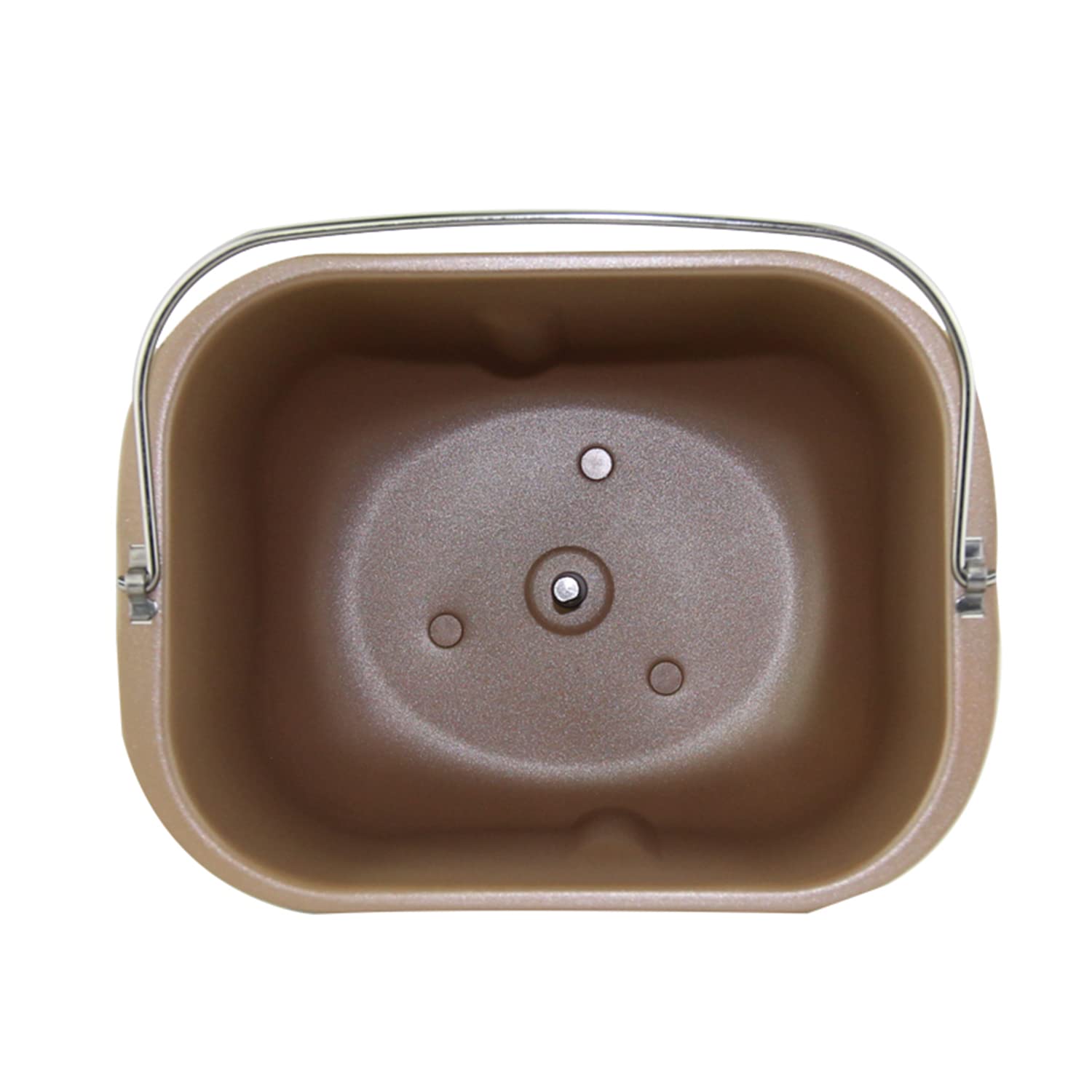 Stainless Steel Bread Machine Baking Pan - Replacement Bread Bucket for Home Bread Maker, Durable Non-Stick Rectangle Baking Plate - Perfect for Homemade Bread, Pizza Dough & Pastries