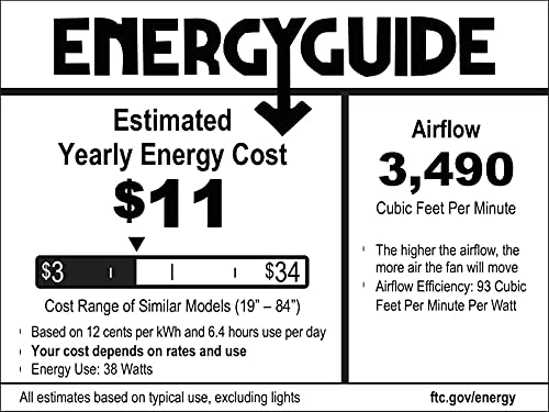 Hunter Fan 52 Inch White Outdoor Ceiling Fan with LED Light Kit & Remote Control - Matte Finish, Weather-Resistant - Perfect for Patio, Deck, Porch & Backyard