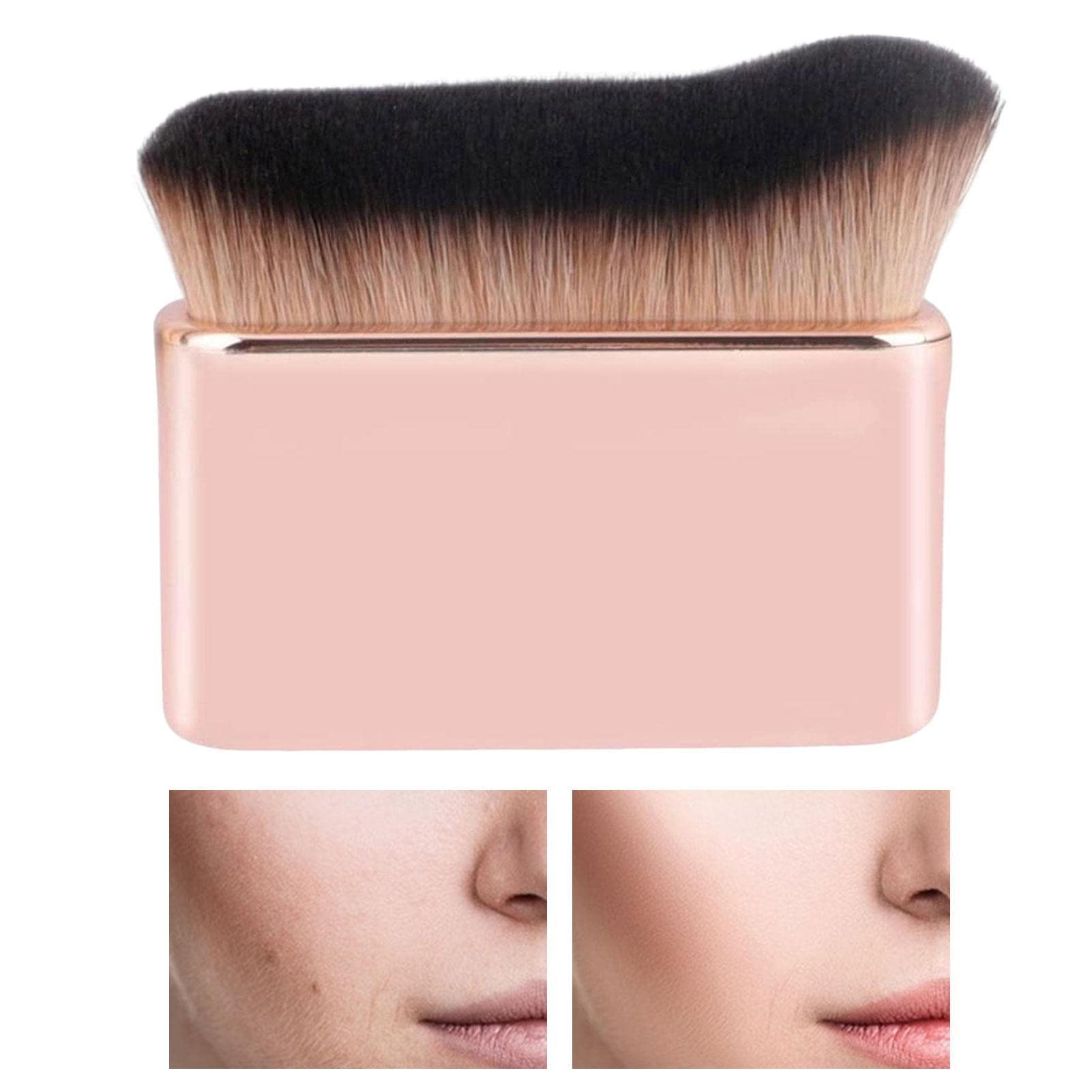 Premium High-Density Siren Makeup Brush - Professional Face & Body Brush for Highlighter, Shimmer, Glow, Concealer, Cream & Powder Application - Perfect for Contouring, Highlighting & Full Glam Makeup Looks