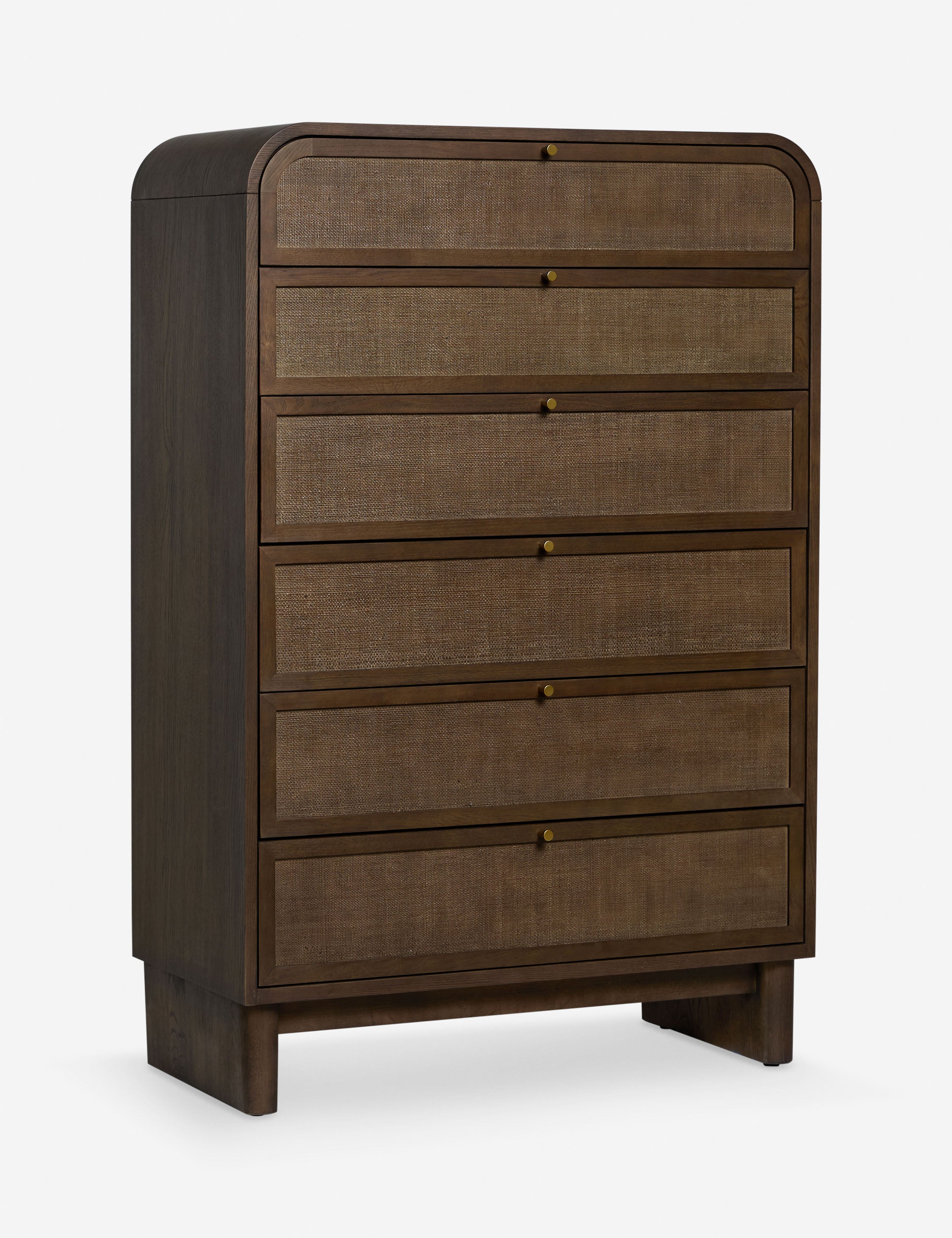 Stylish Suzette Tall Dresser - 6-Drawer Wooden Storage for Bedroom & Closet Organization | Perfect for Home Decor & Space Saving