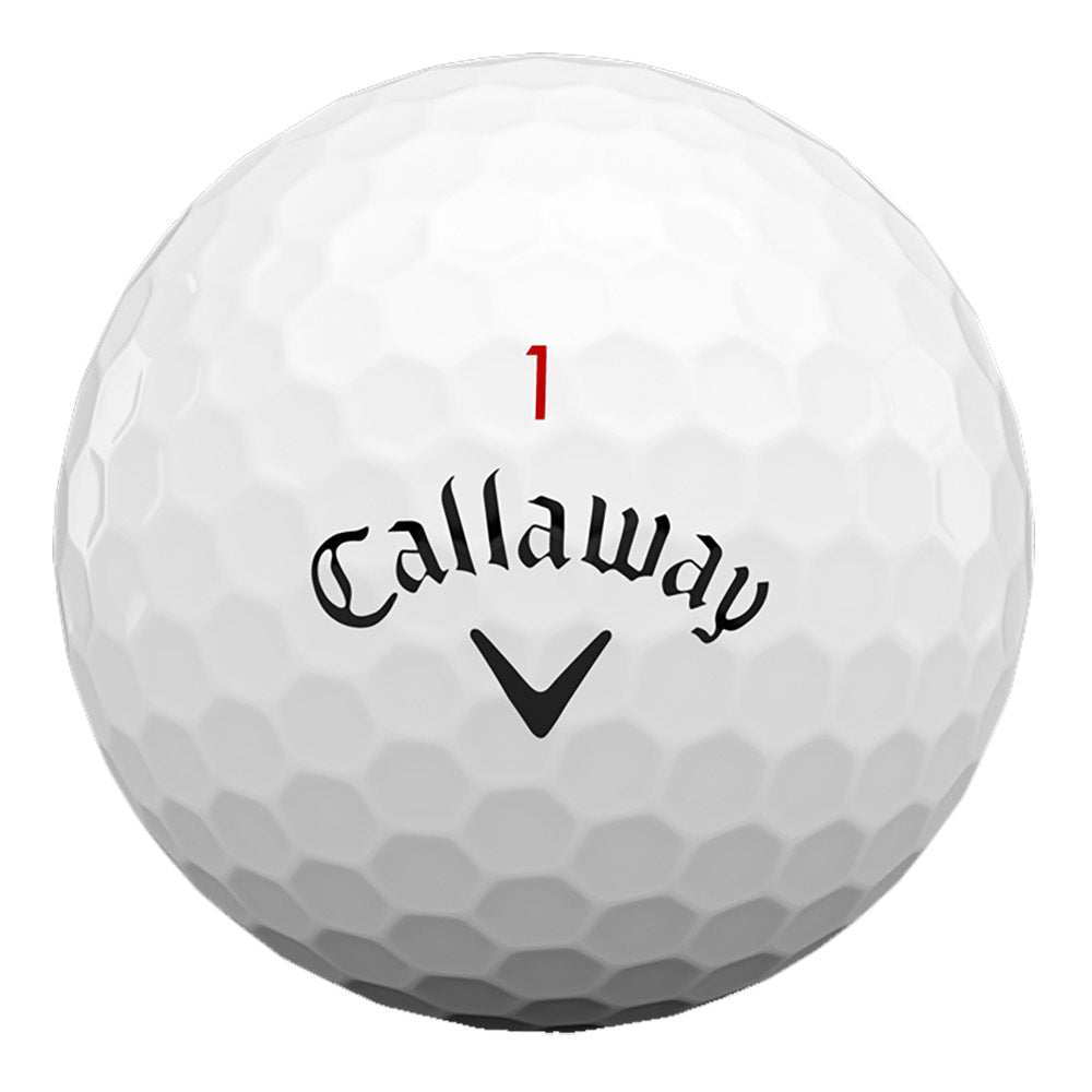 Callaway Chrome Soft Golf Balls 2020 - Premium Tour Performance Golf Balls (12-Pack/Dozen) - Low Compression for Distance & Control - Perfect for Tournament Play & Practice Rounds