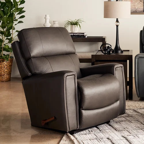 La-Z-Boy Apollo Rocking Recliner Chair - Comfortable Leather Recliner with Power Lift for Living Room, Bedroom & Home Theater - Perfect for Relaxing, Watching TV & Napping