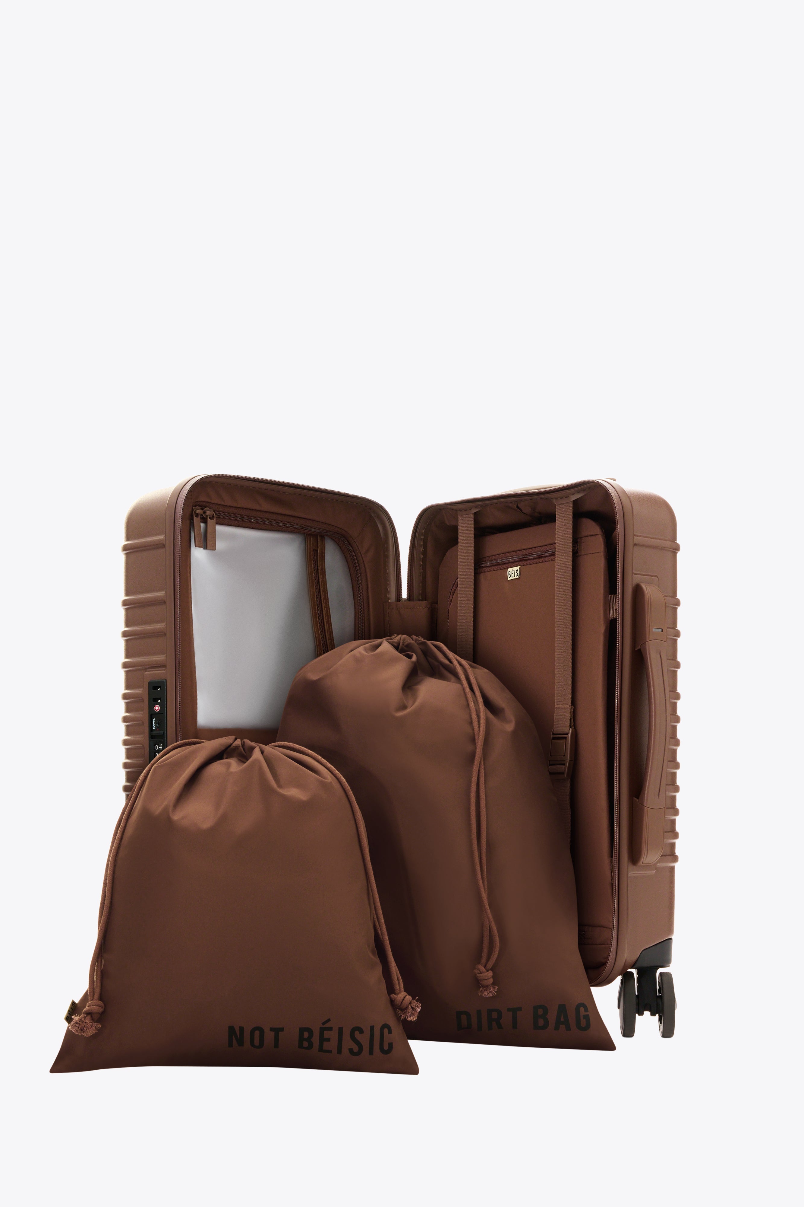 Maple Small Carry On Roller Luggage - Lightweight & Durable Travel Suitcase for Business Trips & Weekend Getaways