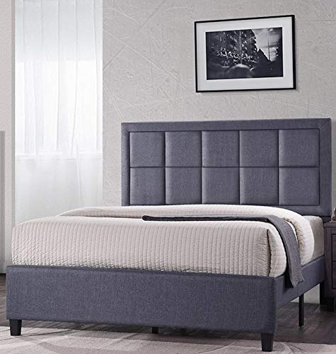 GTU Furniture 5-Piece Queen Size Wood Bedroom Set - Bed, Night Stand, Mirror, Dresser & Chest in Tallisa Oak Finish | Complete Bedroom Furniture Suite for Master Bedroom or Guest Room