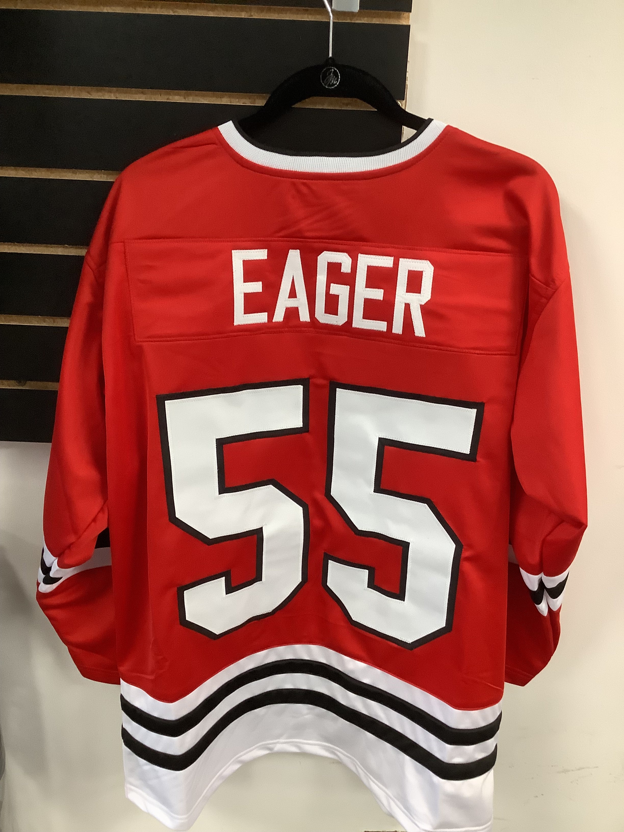 Ben Eager Custom Red Hockey Jersey - Personalized NHL Hockey Uniform for Men - Perfect for Games, Tournaments & Fan Support