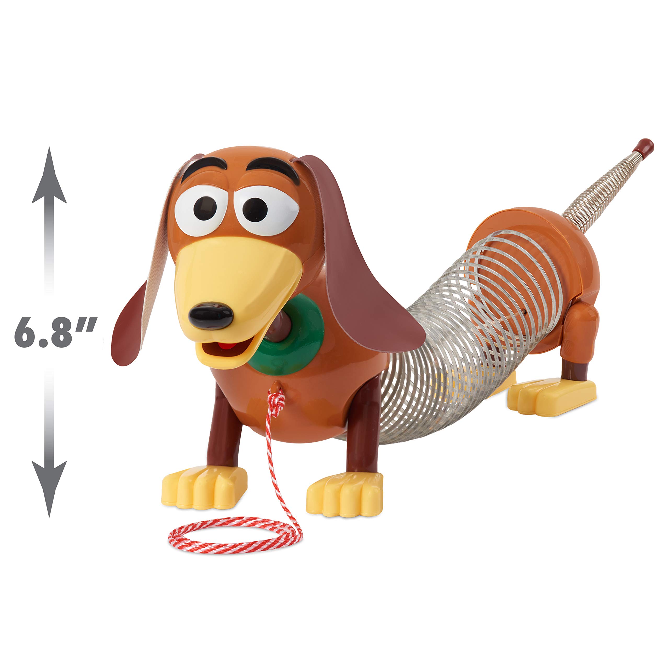 Disney Pixar Toy Story Slinky Dog Pull Toy - Interactive Walking Spring Toy for Toddlers & Kids Ages 18+ Months | Fun Educational Gift for Boys & Girls | Birthday Party, Playroom & Preschool Learning Activity