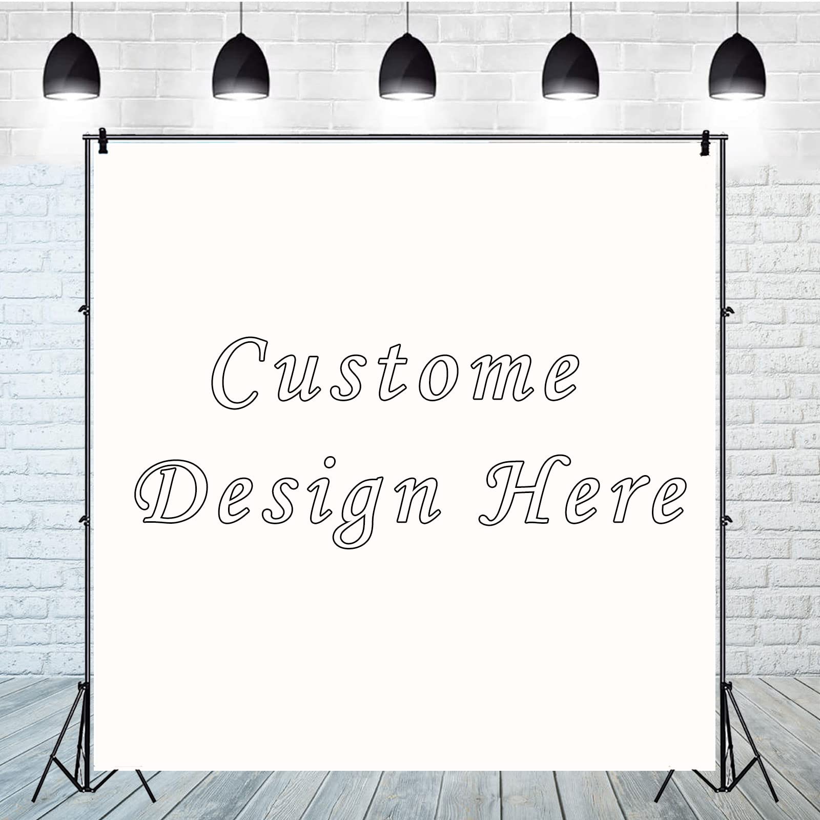 Yeele 4x4ft Custom Photo Backdrop - Personalized Photography Background for Kids Birthday, Baby Shower, Gender Reveal, Wedding & Anniversary Parties | Durable Party Decor Banner for Indoor/Outdoor Events