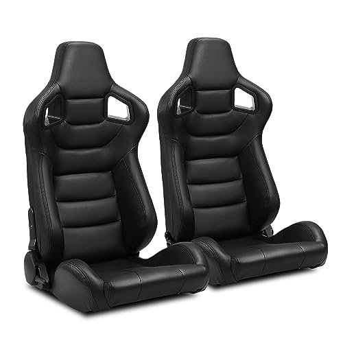 Black+ Side/Back Carber Fiber Mixed (SCF-01-B)