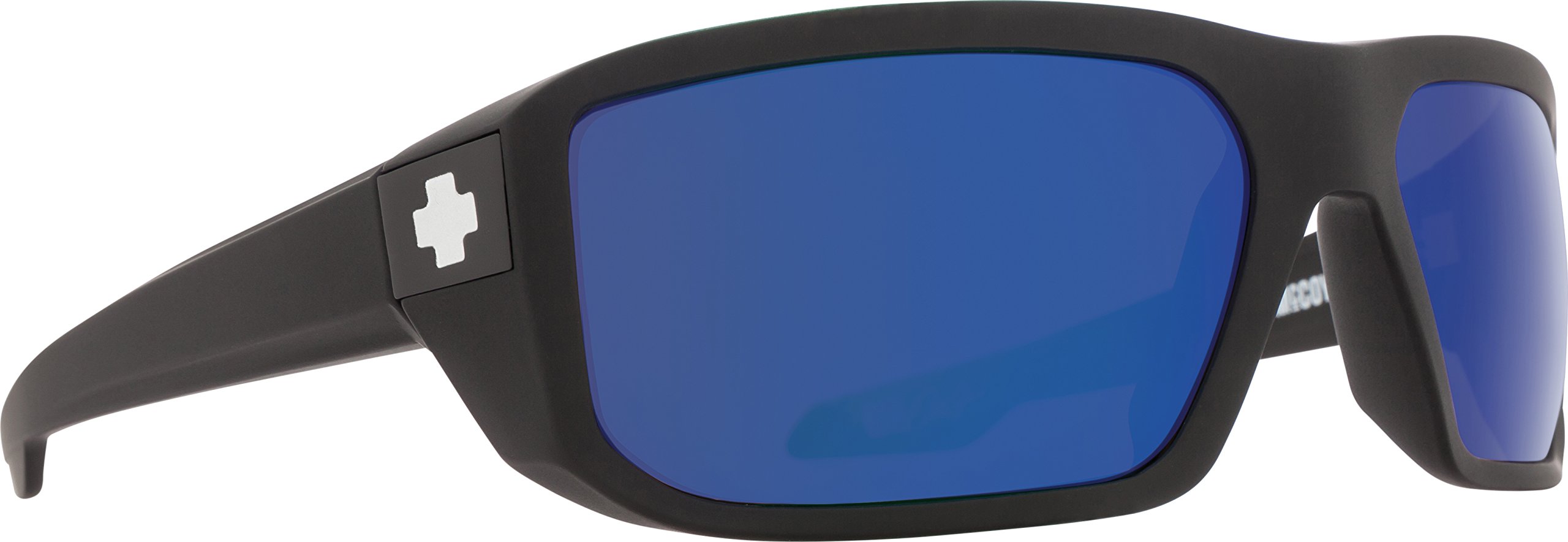 Spy Optic Men's Mccoy Rectangular Sunglasses 63mm - Polarized UV Protection for Driving, Fishing & Outdoor Activities