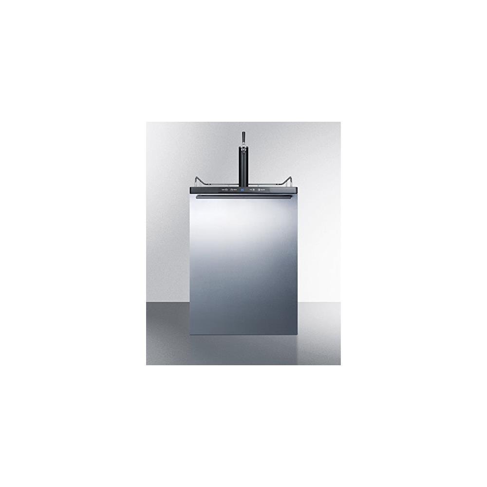 Summit SBC635MBISSHH Stainless Steel Wine Dispenser - Perfect for Home Bars, Restaurants, and Entertaining Guests