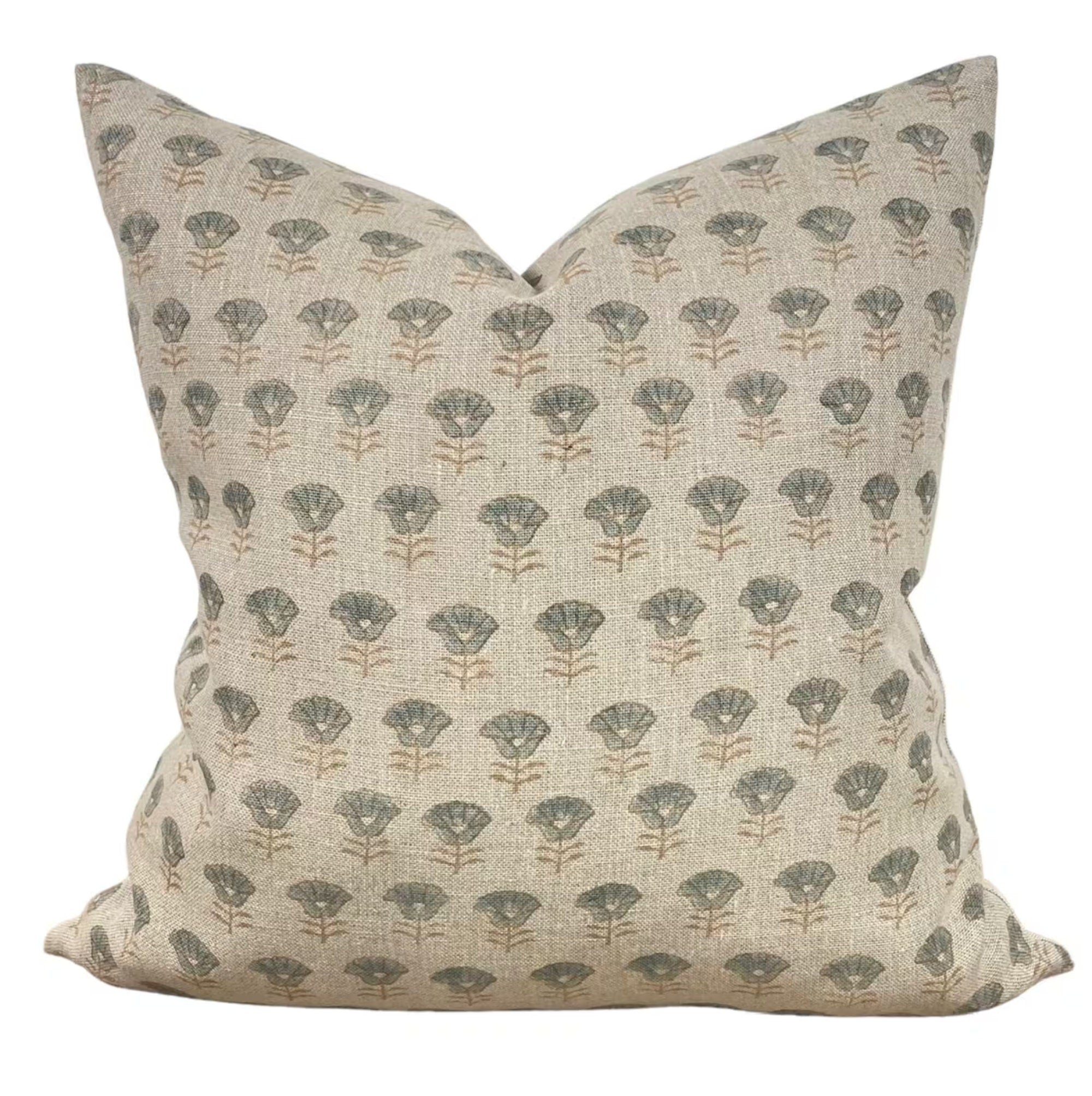 Stylish Pismo Block Print Pillow Cover - Handmade Bohemian Home Decor for Living Room, Bedroom & Sofa