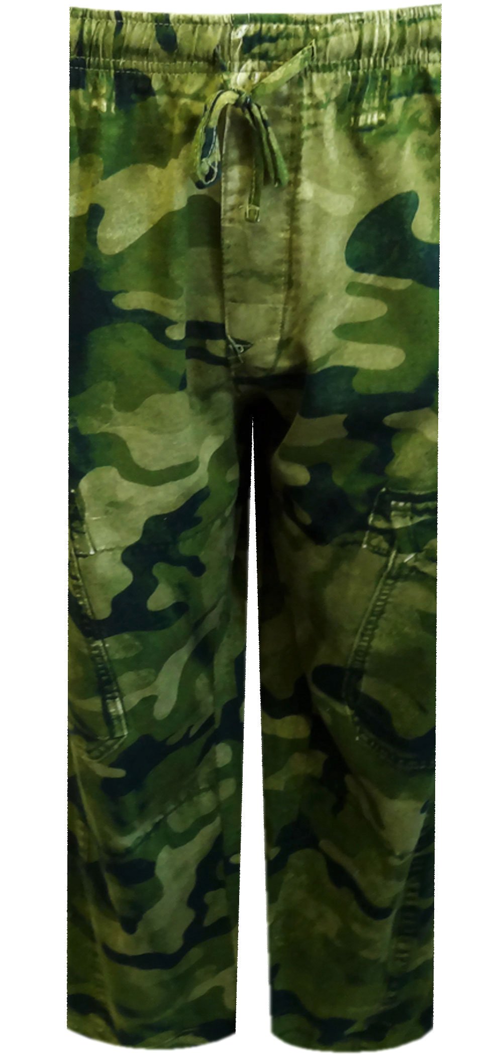 MJC International Group Men's Camo Faux Cargo Pants - Tactical Military Style Outdoor Hiking & Casual Wear for Men