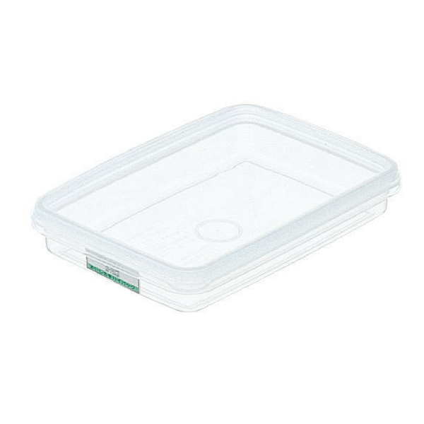 Entec Hi Pack Rectangular Stackable Food Storage Container 167x117mm | Airtight Kitchen Organizer for Meal Prep, Leftovers & Pantry Storage
