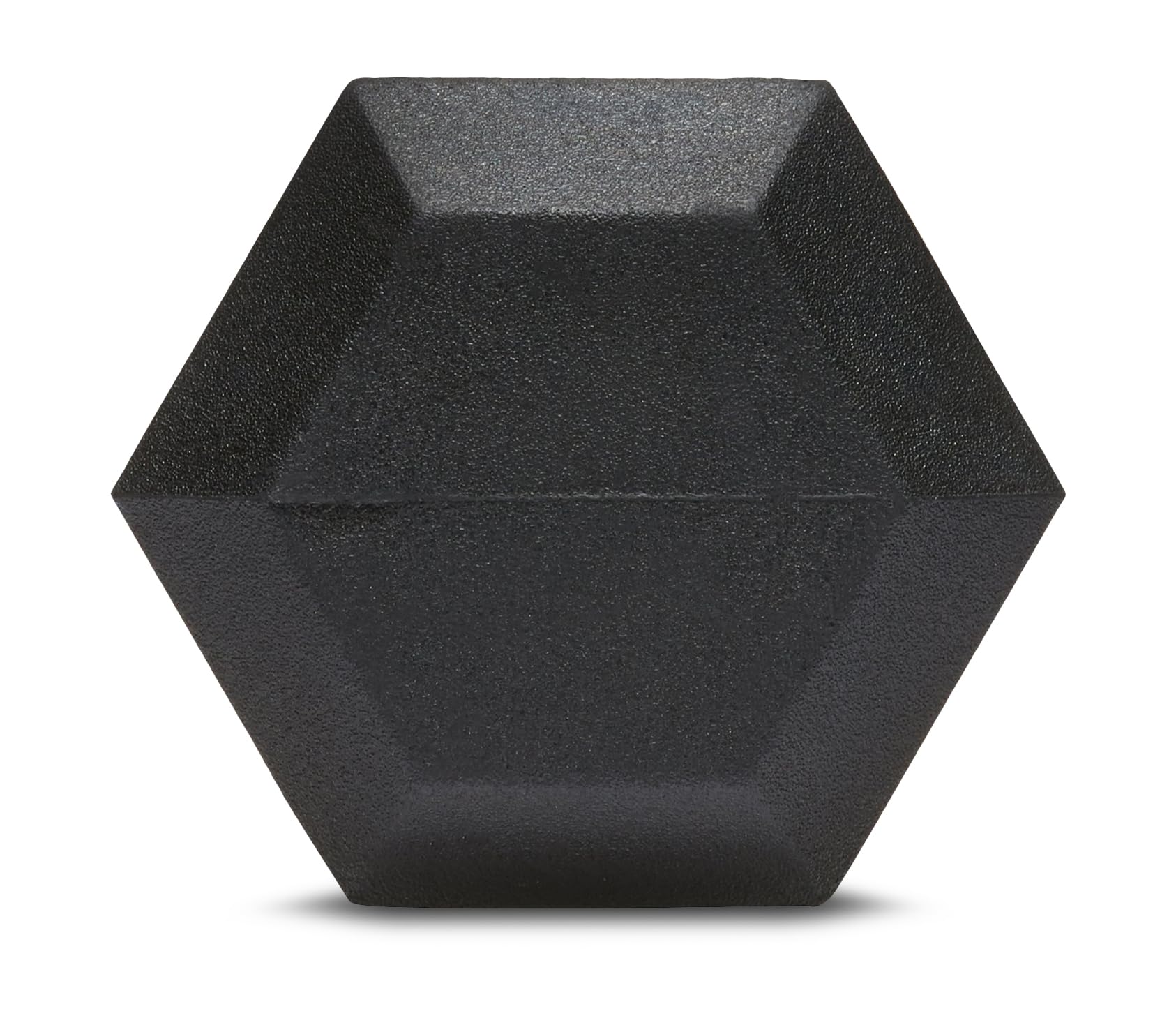 Amazon Basics Rubber Hex Dumbbell Hand Weights - 5 to 50 lbs Set for Home Gym, Strength Training & Fitness Workouts | Non-Slip Grip, Durable Rubber Coating | Perfect for Weightlifting, CrossFit & Muscle Building