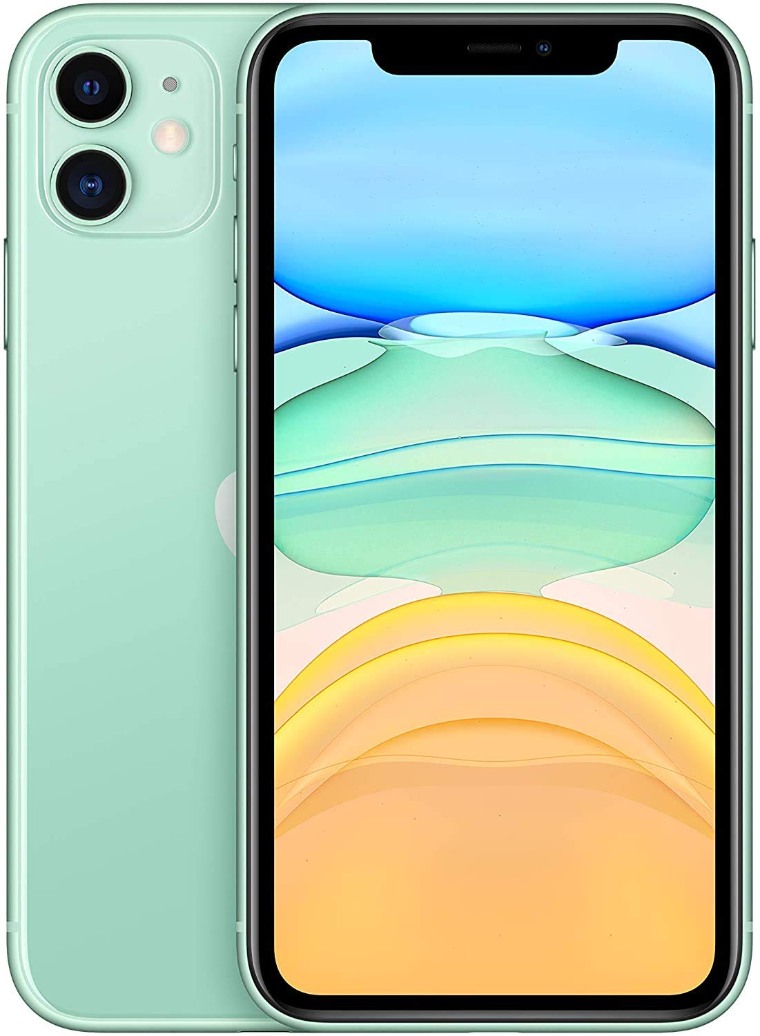 Refurbished Apple iPhone 11 128GB in Green - Unlocked Smartphone with Face ID & Dual Camera | Perfect for Travel, Photography & Everyday Use