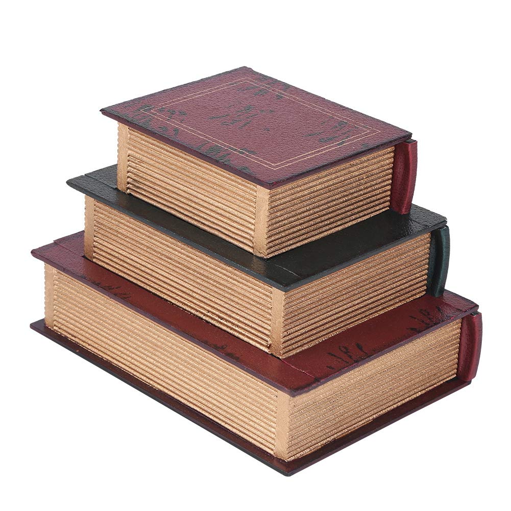 Elegant Book-Shaped Jewelry Gift Box - Premium Jewelry Storage Organizer Holder for Necklaces, Rings & Bracelets - Perfect for Wedding, Anniversary & Birthday Gifts