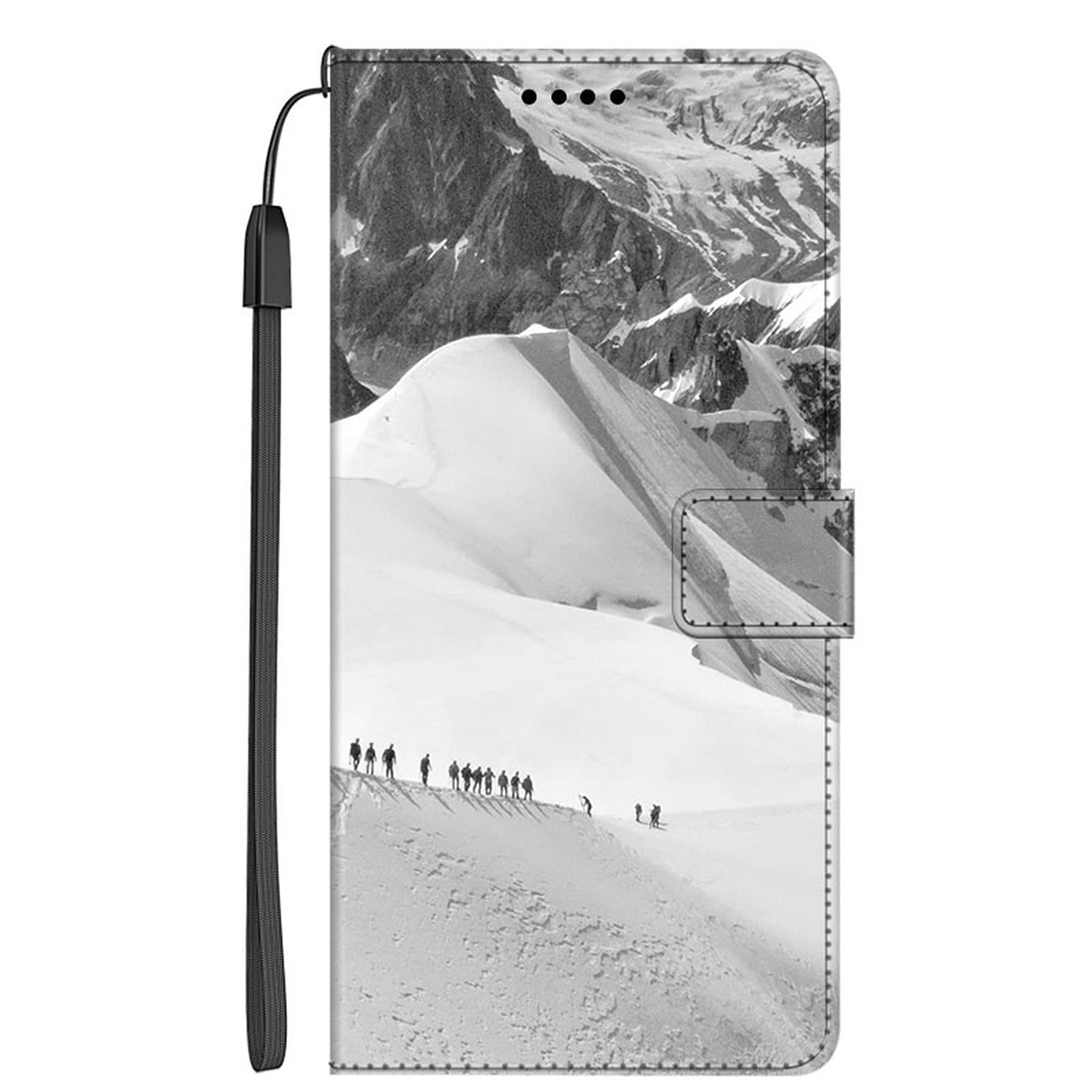 PTSMCH Flip Case for Apple iPhone 12 Pro Max - Premium Phone Stand Cover with Card Holder | Perfect for Work, Travel & Daily Use
