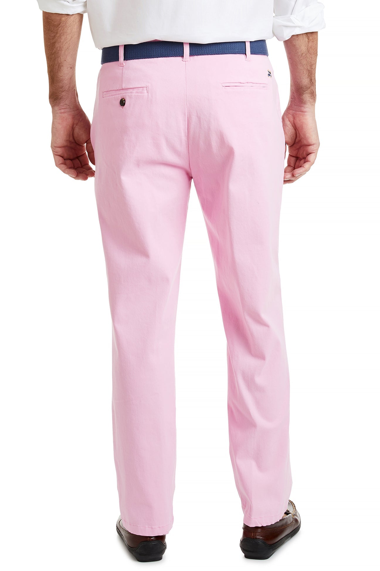 Women's Stretch Twill Harbor Pants in Pink - Comfortable Casual Trousers for Work, Travel & Everyday Wear