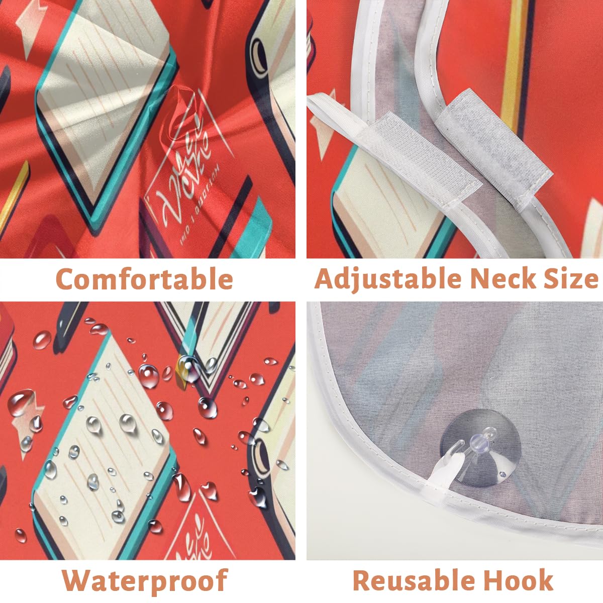 **Waterproof Beard Bib Apron for Men - Shaving & Grooming Hair Catcher Cape - Perfect Gift for Dad, Him & Barbers - Use at Home or Salon**