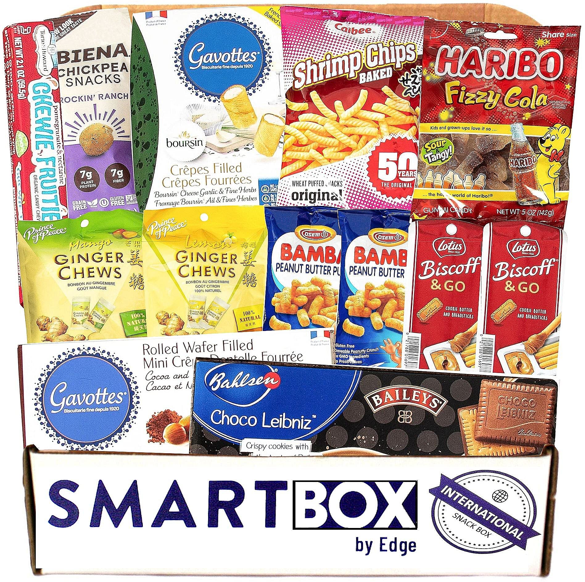 Jumbo International Snack Box & Gourmet Global Candy Care Package | Premium European, Asian & South American Treats Collection | Perfect for Gift Baskets, Office Snacks & Care Packages