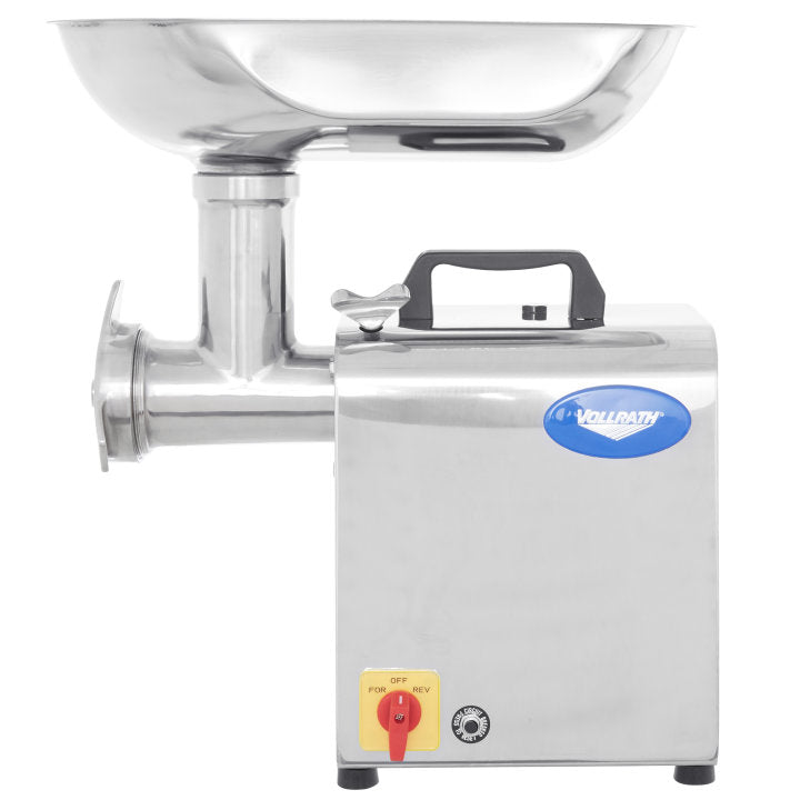 Vollrath #12 Heavy Duty Commercial Meat Grinder with 1 HP Motor - Perfect for Butcher Shops, Restaurants & Home Meat Processing