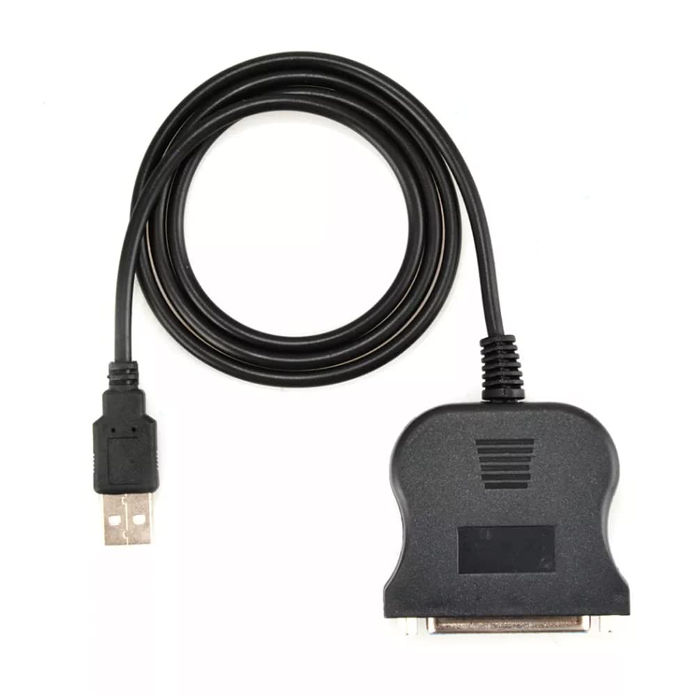 NEORTX USB to DB25 Printer Cable 6ft, USB A Male to 25 Pin DB25 Female IEEE 1284 Parallel Converter Cable for Dot Matrix Printers, Label Makers & Legacy Devices - Perfect for Office, Warehouse & Industrial Use