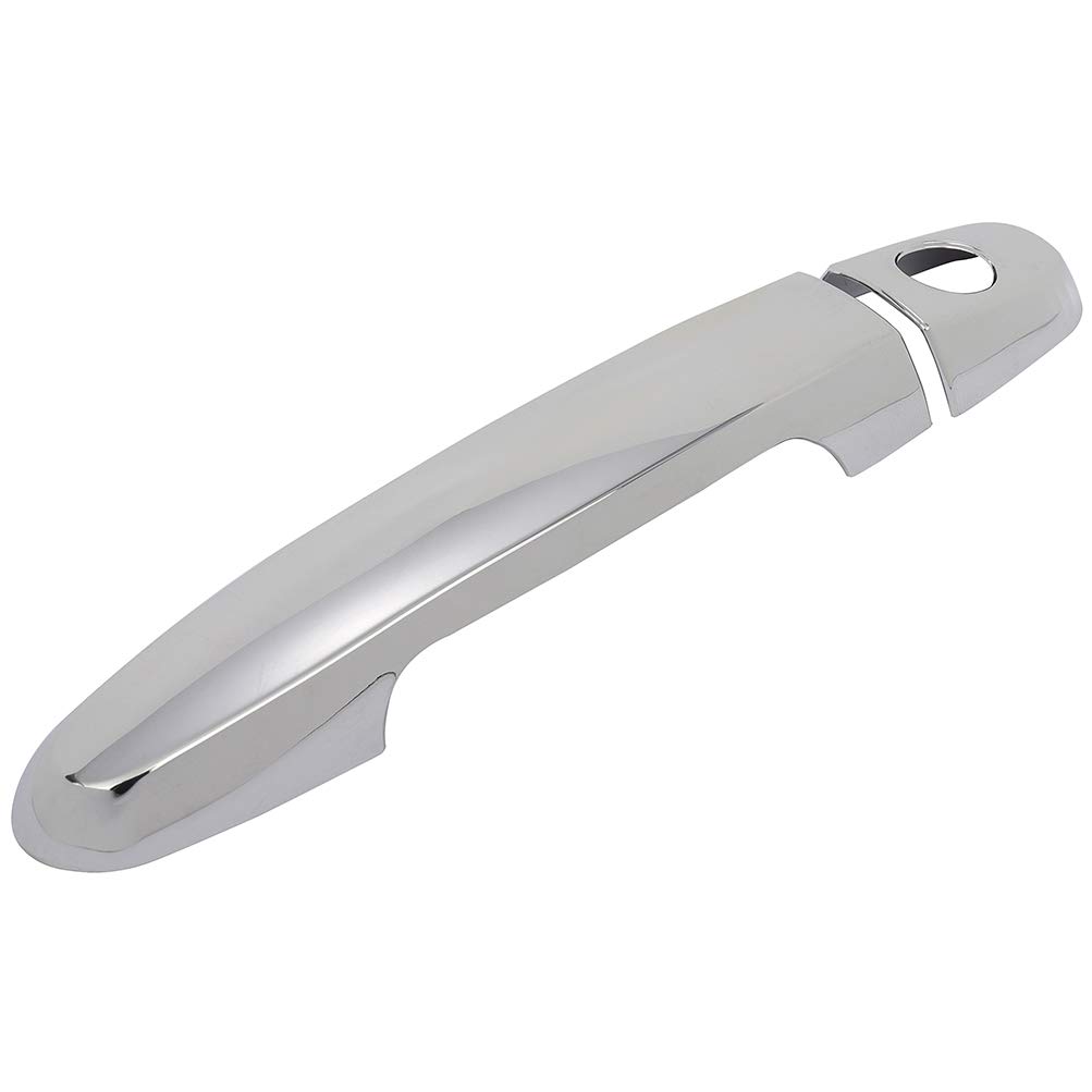 Chrome Car Door Handle Covers 4Pcs - Compatible with Toyota Corolla 2003-2013 - Premium Exterior Auto Accessories for Car Protection & Style Upgrade - Perfect for Daily Commute and Road Trips