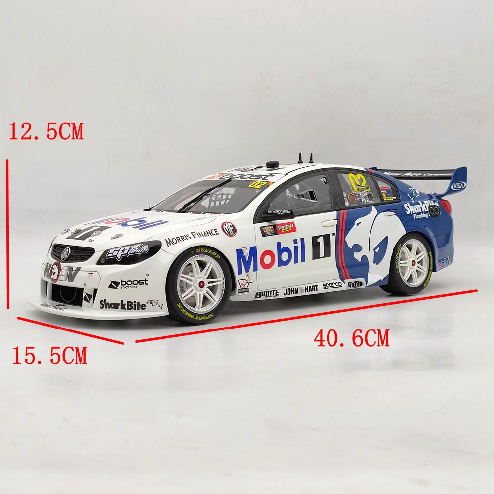 1/12 Scale Holden VF Commodore V8 2017 Supercheap Auto Bathurst 1000 Resin Model Car - Collectible Toy Gift for Racing Fans & Car Enthusiasts - Perfect for Display, Gifting, and Racing Memorabilia Collections