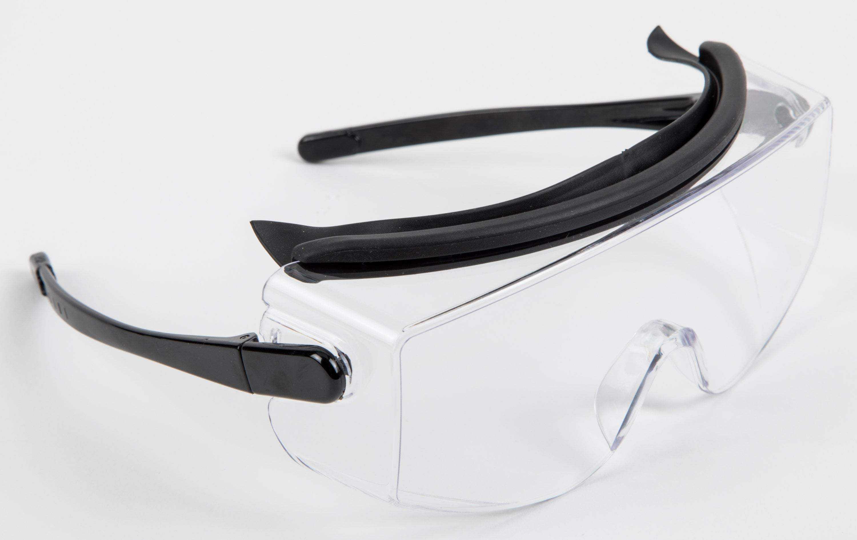 Anti-Fog Safety Glasses with Black Frame - ANSI Z87.1 Certified Protective Eyewear for Construction, Woodworking & DIY Projects