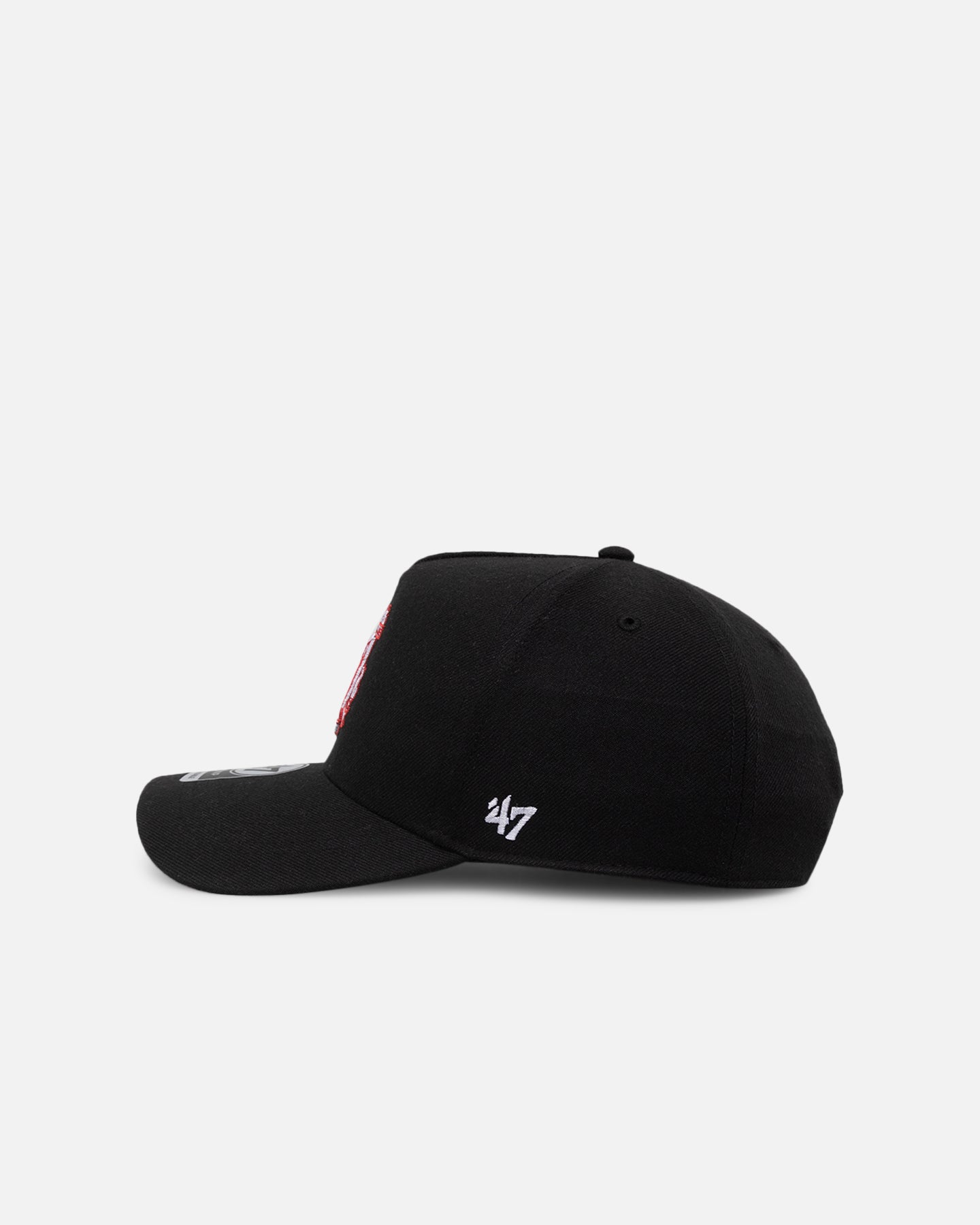 47 Brand Liverpool F.C MVP DT Snapback Black - Official Licensed Baseball Cap for Men & Women - Perfect for Football Games, Streetwear Fashion & Fan Collections