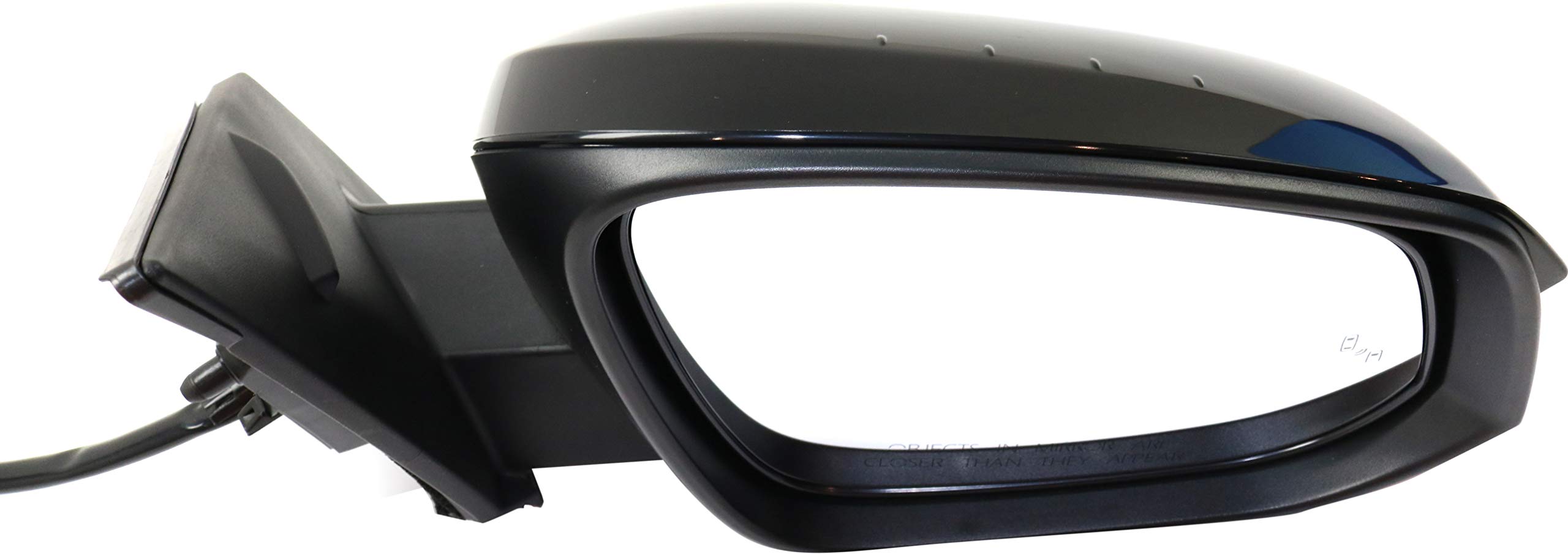 Heated Power Glass Side Mirror with Blind Spot Detection for 2013-2015 Toyota RAV4 Passenger Side - Garage-Pro Replacement Mirror with In-Housing Signal Light | Perfect for Night Driving and Parking Safety