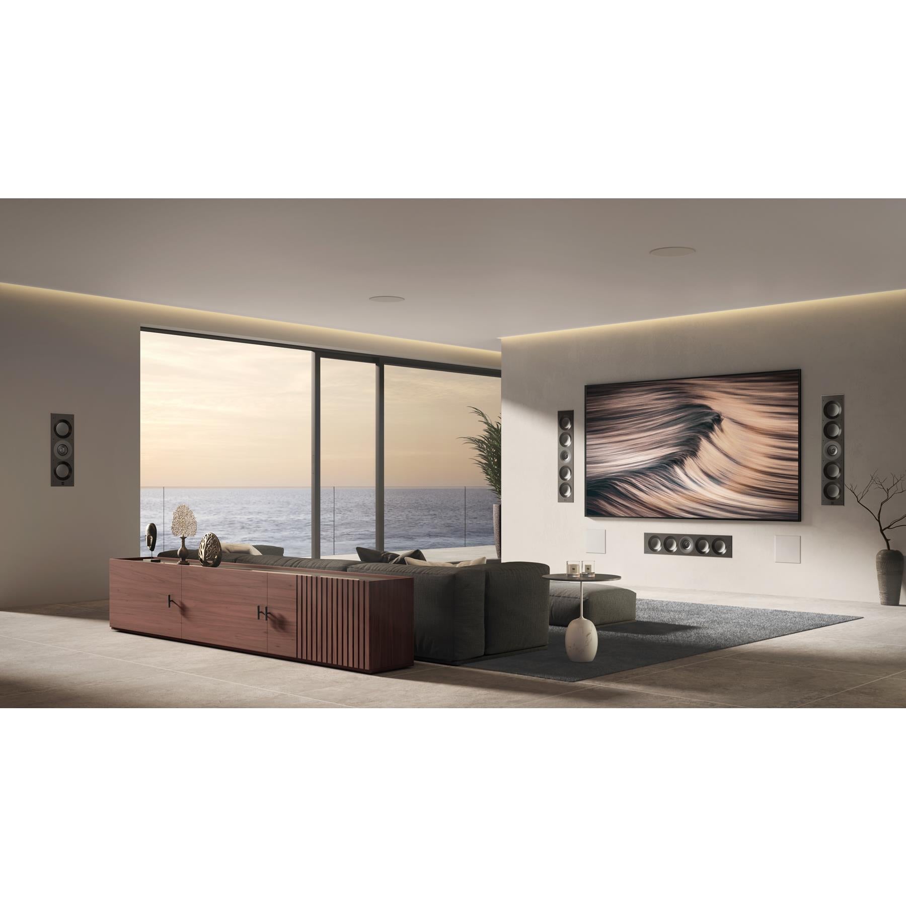 KEF Ci5160REFM THX Certified In-Wall Speaker - Premium Reference Series for Home Theater & Audiophile Sound Systems | Perfect for Living Rooms, Home Cinemas & High-End Audio Setups