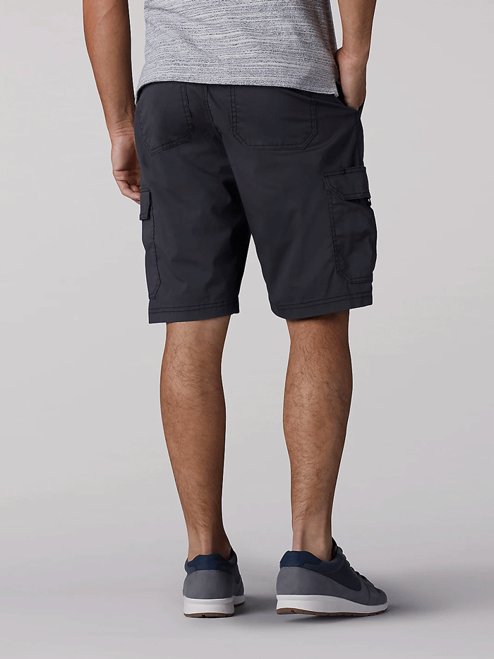 Lee Men's Extreme Motion Lightweight Crossroads Shorts - Black | Comfortable Stretch Active Shorts for Running, Gym & Outdoor Activities