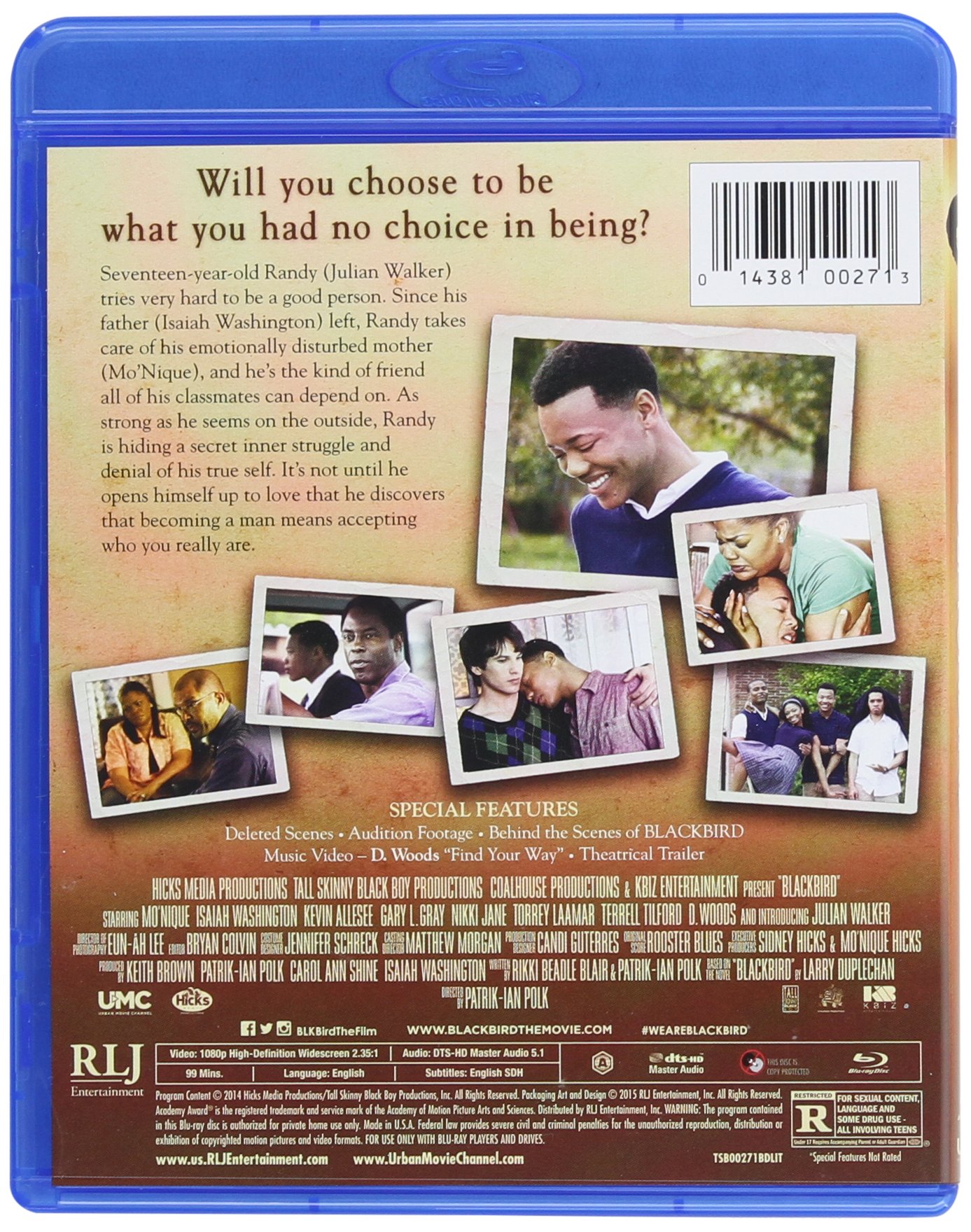 Blackbird [Blu-ray] - Award-Winning Drama Movie | Inspirational Family Story | Perfect for Movie Nights & Gift Giving